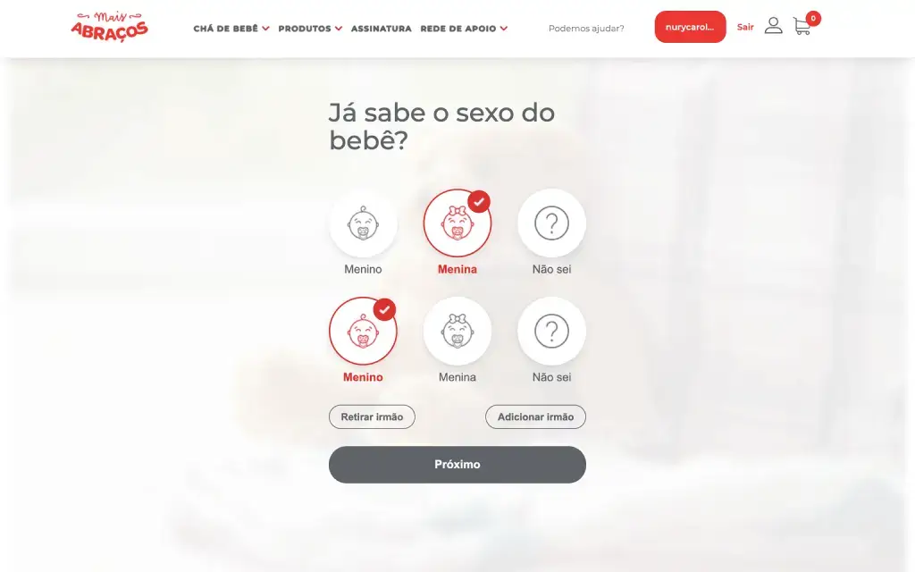 Mais Abraços: image 4 of 6
